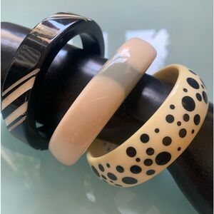 Three Retro Plastic Brangles